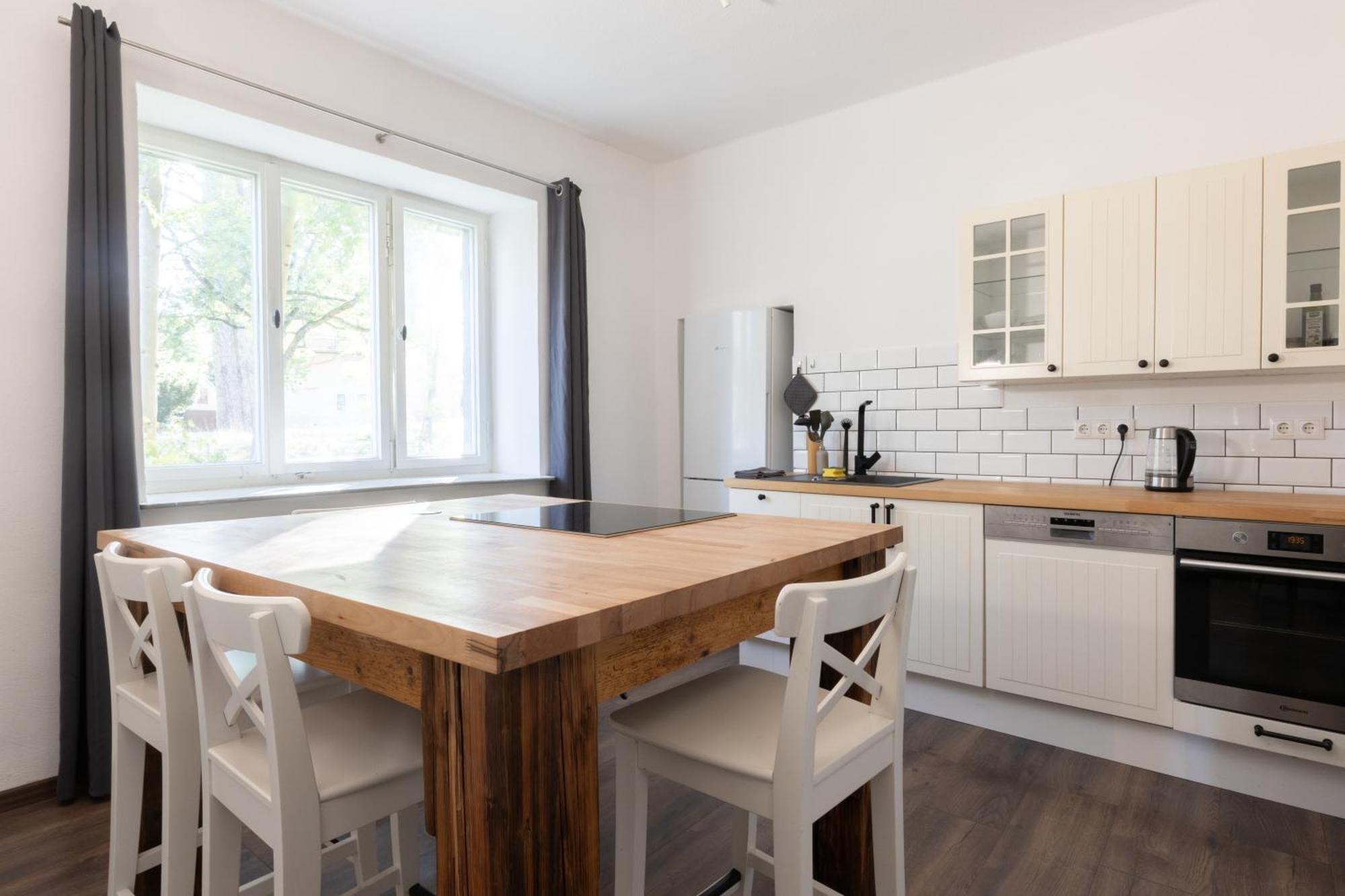 Urige Wohnung Mit Zwei Betten Und Genialer Kueche Mugeln Exterior photo