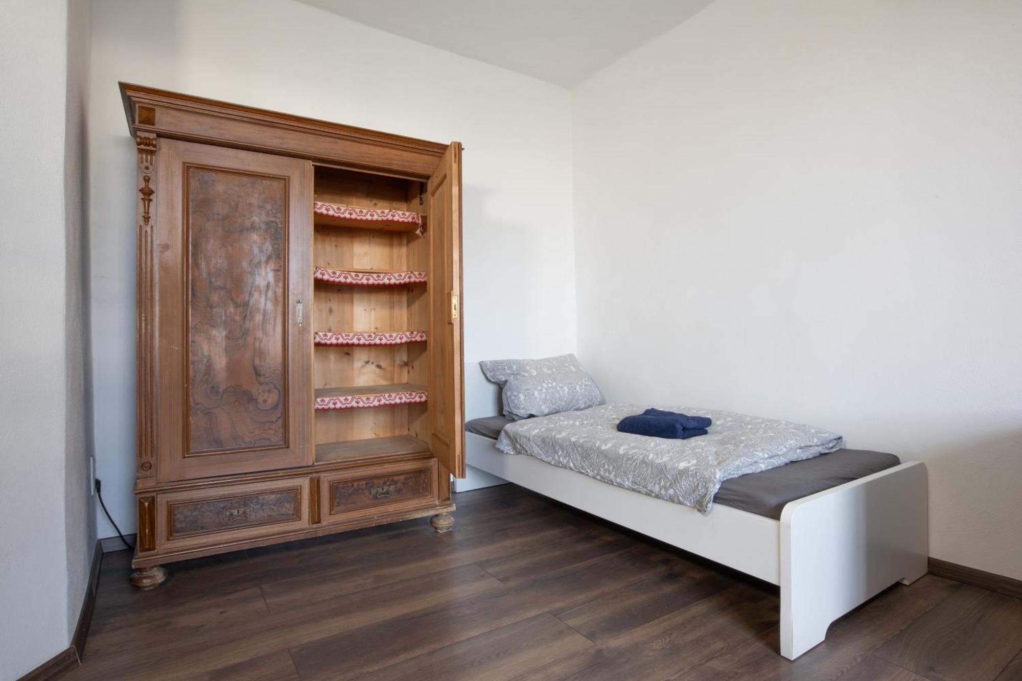 Urige Wohnung Mit Zwei Betten Und Genialer Kueche Mugeln Exterior photo